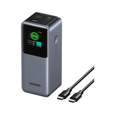 UGREEN Nexode Power Bank 20000mAh 130W with Smart Digital Display
