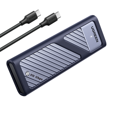 UGREEN 20Gbps Aluminum M.2 NVMe SATA SSD Enclosure
