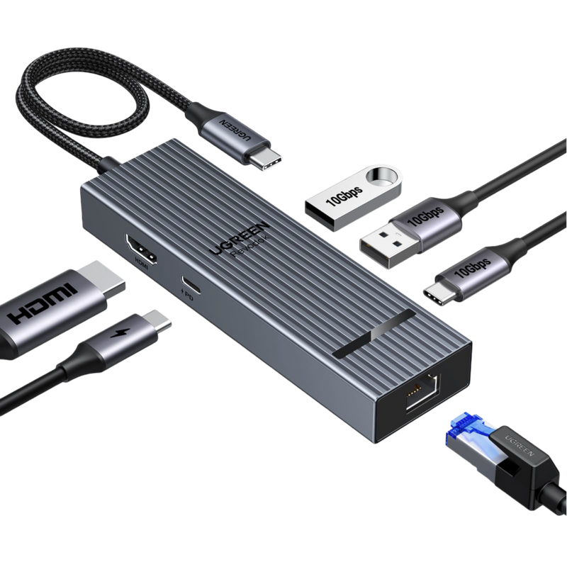 UGREEN Revodok 6-in-1 USB-C Hub with 4K HDMI