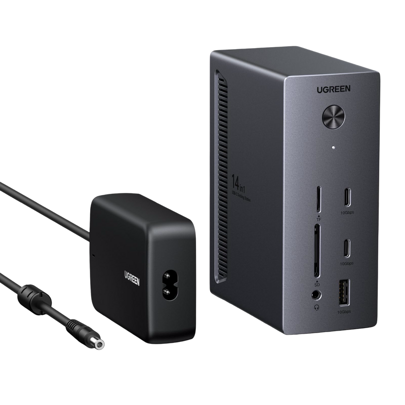 UGREEN Revodok Pro 14-in-1 USB-C Docking Station (Triple 4K, PD 100W, 10Gbps)