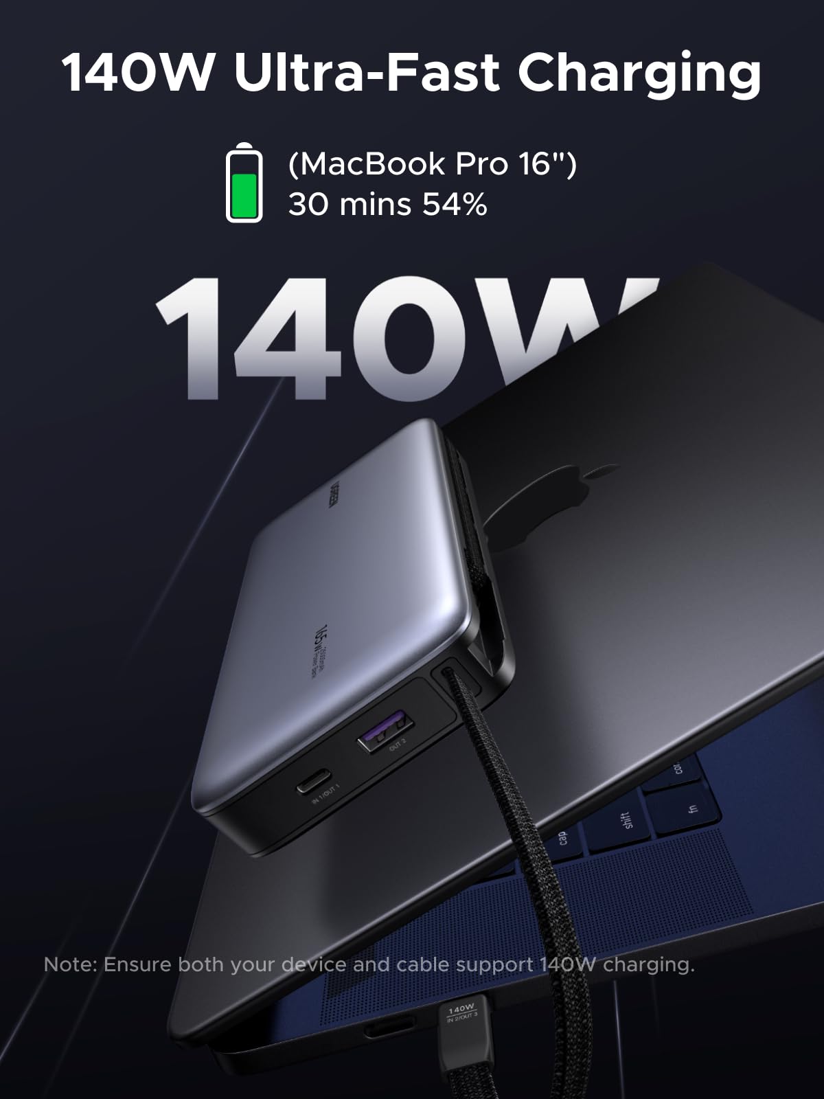 UGREEN Nexode Wireless Powerbank (5000 mAh) für 19,99