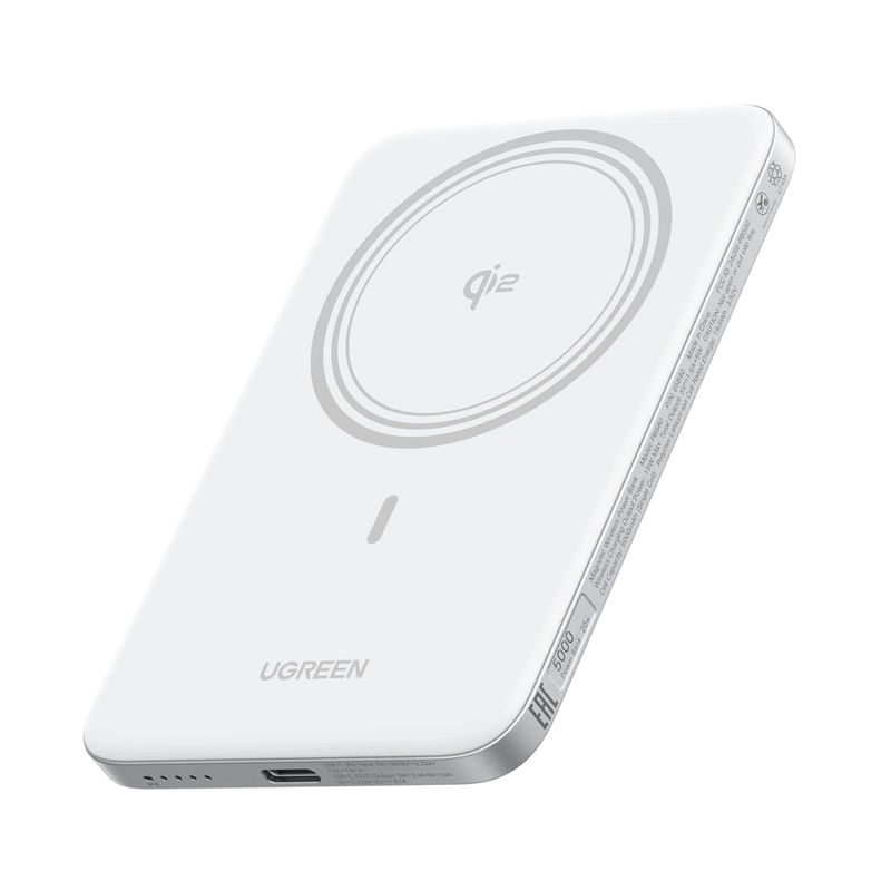 UGREEN MagFlow Air Magnetic Power Bank (5000mAh, Qi2 15W)