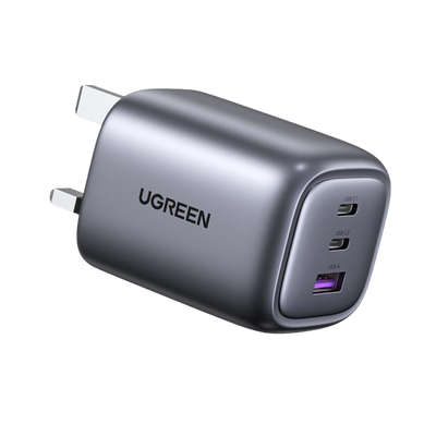 UGREEN Nexode 65W 3-Port Charger with Foldable Plug