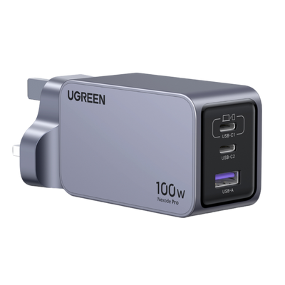 UGREEN Nexode Pro 100W 3-Port GaN Fast Charger