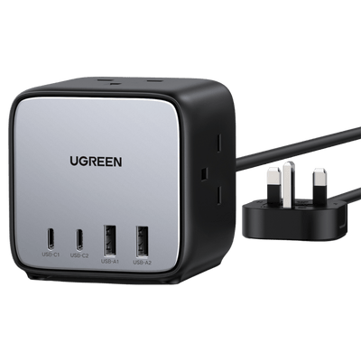 UGREEN 65W USB-C GaN Charging Station-7 Ports Desktop Charger