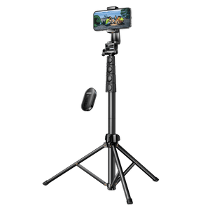 UGREEN 70 inch Aluminum Phone Tripod with Bluetooth Remote