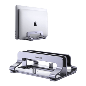 UGREEN Dual Slot Adjustable Width Vertical Laptop Stand