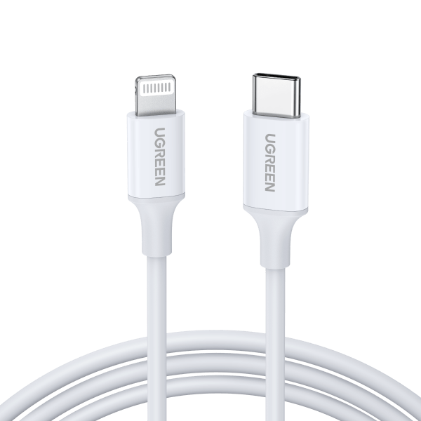 UGREEN MFi Certified iPhone Charger USB C to Lightning Cable