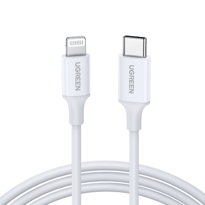 UGREEN MFi Certified iPhone Charger USB C to Lightning Cable