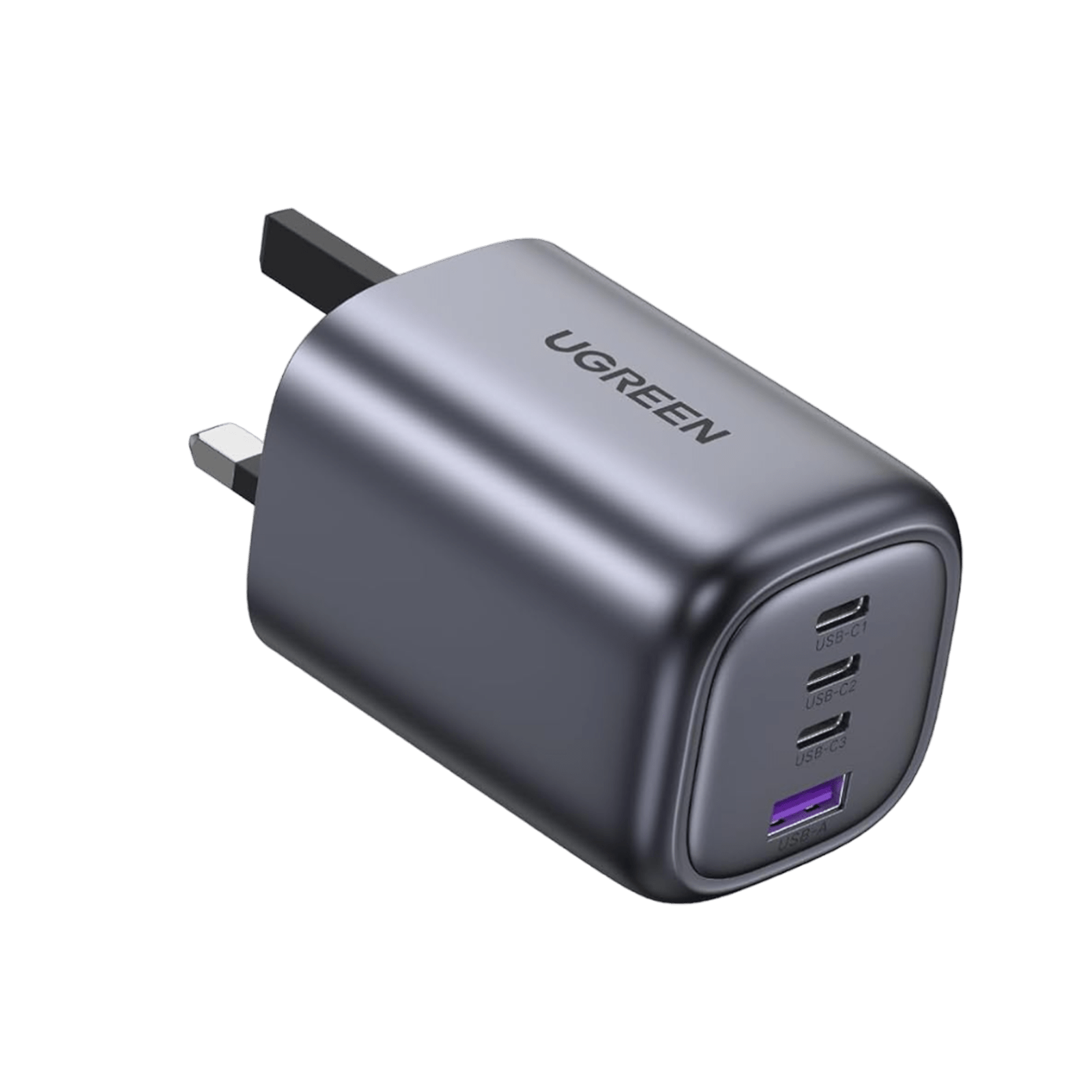UGREEN Nexode 100W 4-Port USB GaN Fast Charger Wall Power Adapter