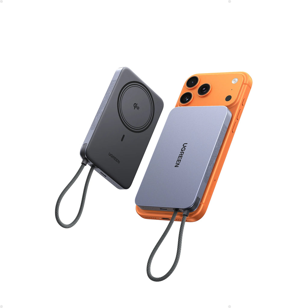 UGREEN MagFlow Air Magnetic Power Bank (10000mAh, Qi2 15W)