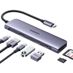 UGREEN Revodok 1071 7-IN-1 USB-C Hub (95W PD, 4K@30Hz HDMI)