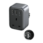 UGREEN Travel Plug Adapter with 4-IN-1 USB Charging Ports