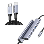 UGREEN Bundle Sale:  Revodok 5-IN-1 Hub+100W USB-C Cable (1.6ft)