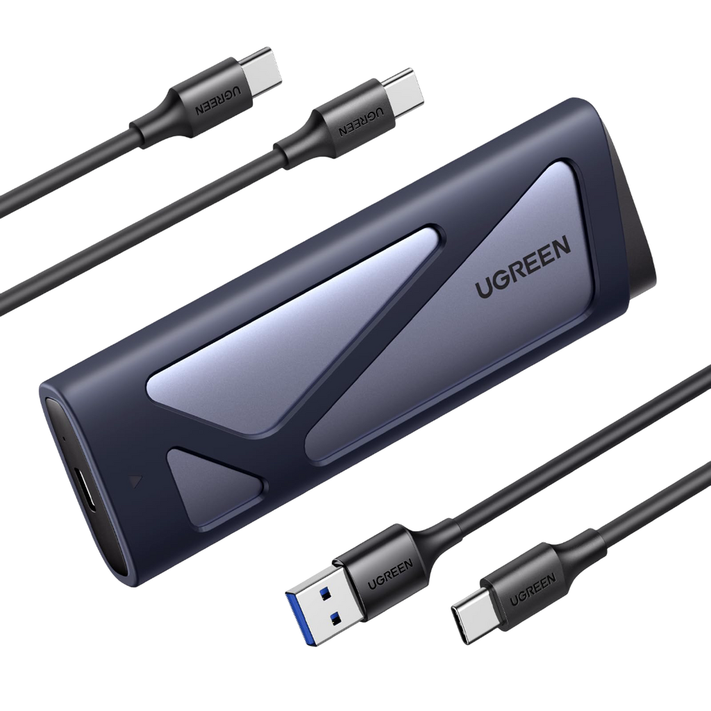UGREEN 10Gbps M.2 NVMe & SATA USB 3.2 Gen 2 Aluminum Enclosure