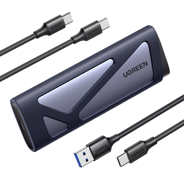 UGREEN 10Gbps M.2 NVMe & SATA USB 3.2 Gen 2 Aluminum Enclosure