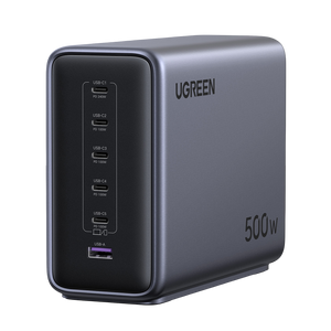 UGREEN Nexode 500W 6-Port GaN Desktop Fast Charger