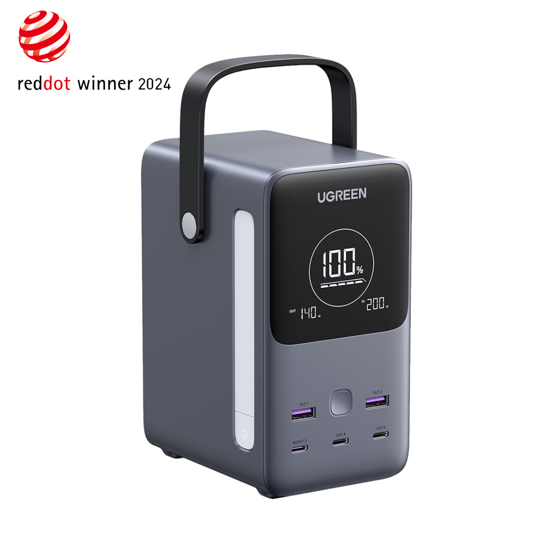 Portable Power Station 48000mAh 300W Smart Digital Display