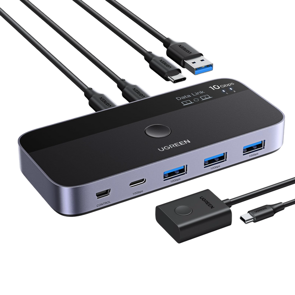 UGREEN USB-C Switch (2-in-4-out, 10Gbps)