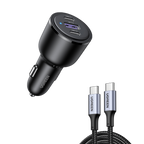 UGREEN Bundle Sale: 69W Car Charger+100W USB-C Cable (3.2ft)