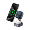 UGREEN MagFlow 2-in-1 Wireless Charger (Qi2 15W, MagSafe, Foldable) 