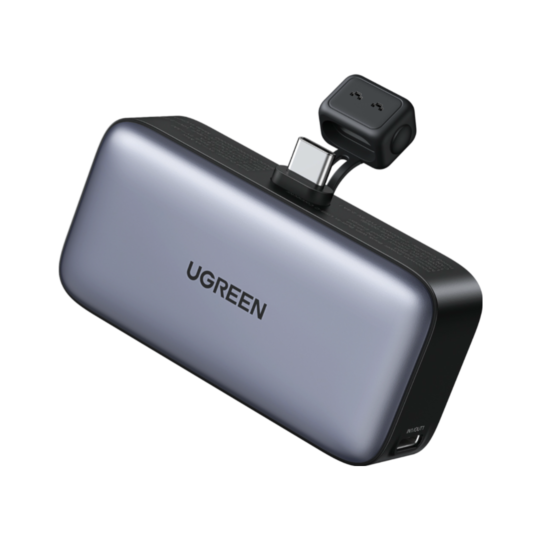 UGREEN Power Bank (5000mAh 22.5W, Mini, Cable Free)