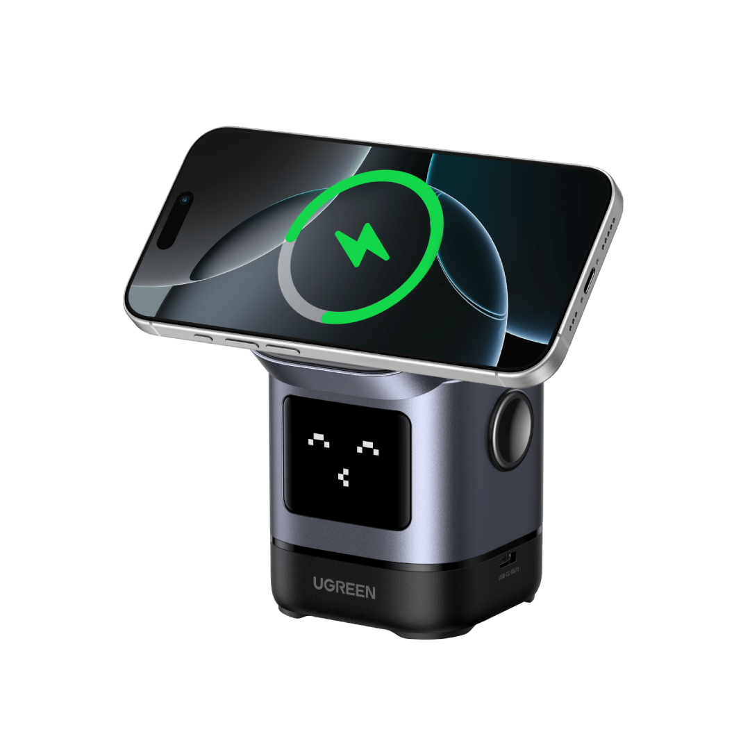 UGREEN Uno 2-IN-1 Magnetic Wireless Charger 15W