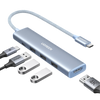 UGREEN Revodok 5-IN-1 100W Aluminum USB-C PD Hub (Blue)