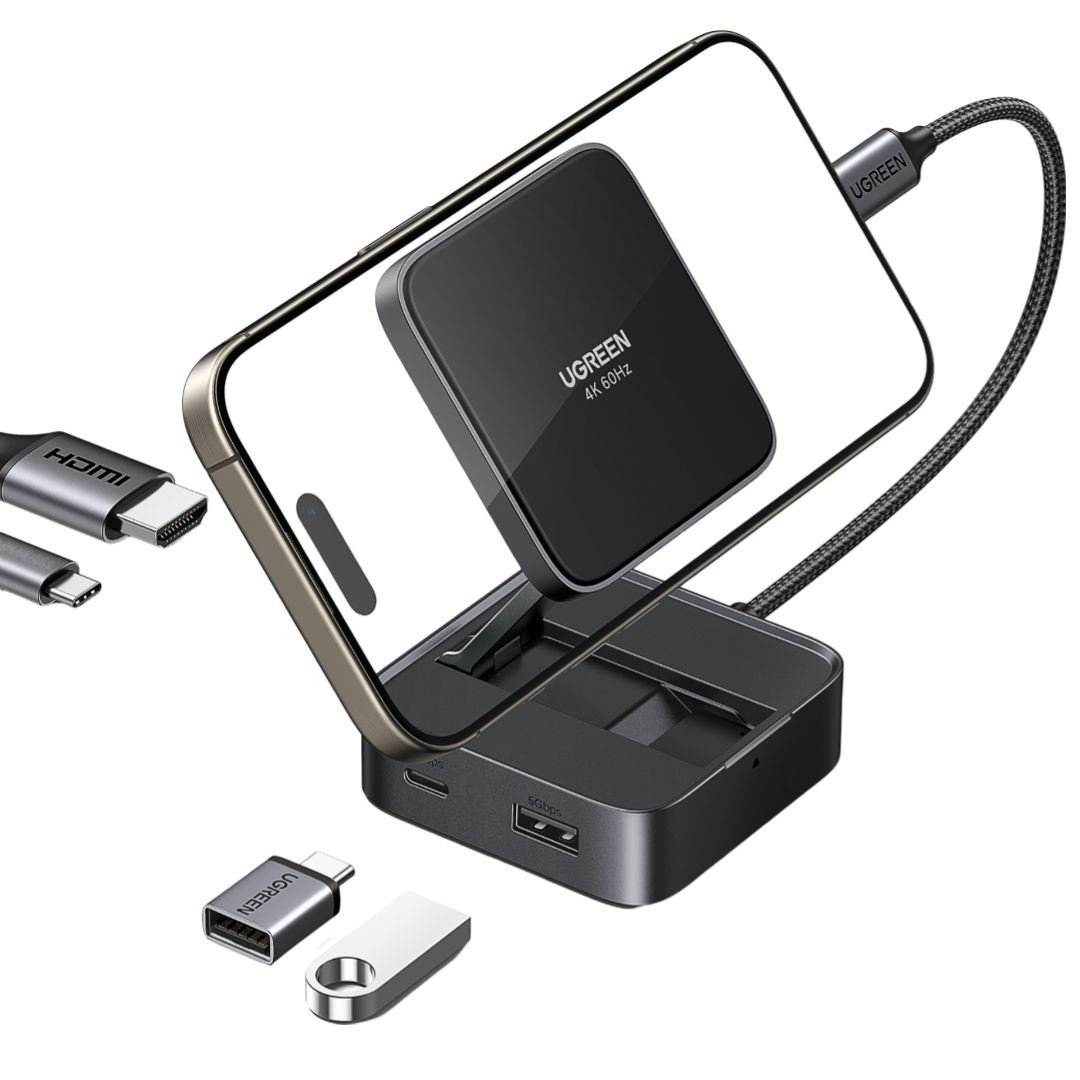 UGREEN 4-in-1 Magnetic USB-C Smartphone Hub