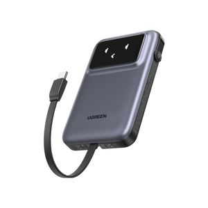 UGREEN Uno 10000mAh 30W Power Bank with Built-in USB-C Cable