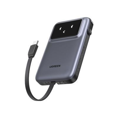 UGREEN Uno 10000mAh 30W Power Bank with Built-in USB-C Cable