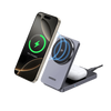 UGREEN MagFlow 2-in-1 Wireless Charger (Qi2 15W, MagSafe, Foldable) 