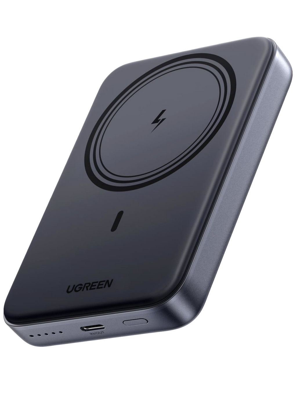 UGREEN Nexode Magnetic Wireless Power Bank (10,000mAh, 20W USB-C PD, MagSafe-Compatible)