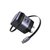 Nexode 65W Charger with Retractable USB-C Cable