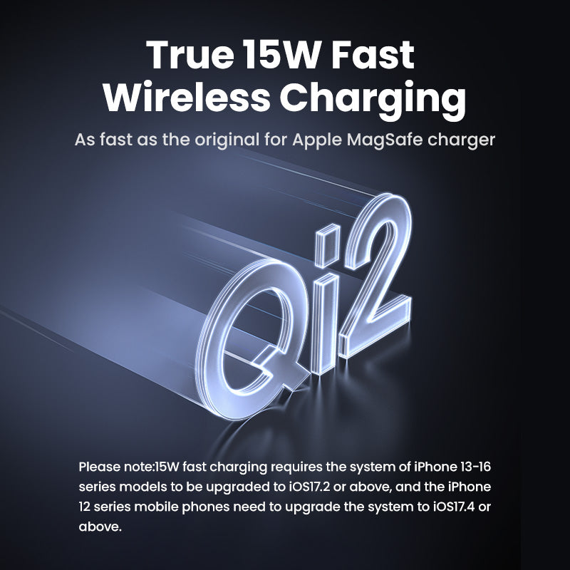 UGREEN Nexode Magnetic Wireless Power Bank 10000mAh Qi2 15W