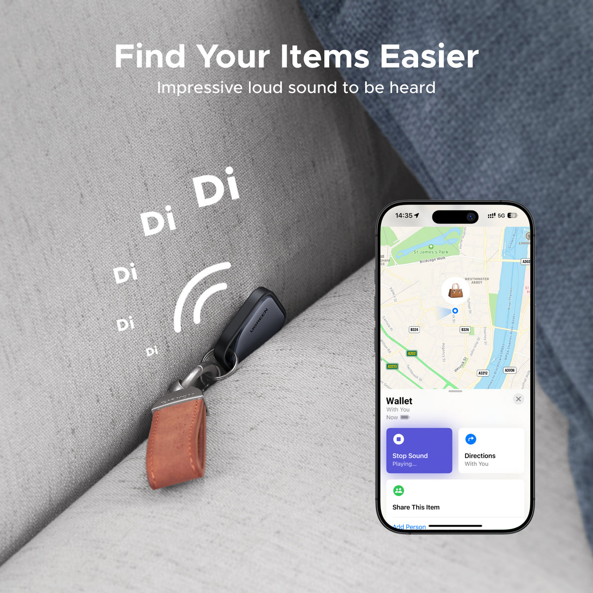UGREEN Fine Track Smart Tracker (iOS Only) – UGREEN UK