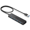 UGREEN USB Hub 3.0 with 60CM Extended Cable, 4 Ports Slim USB Splitter