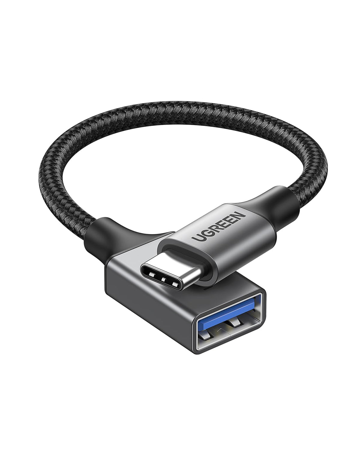 UGREEN 10Gbps USB C to USB Adaptor for iPhone, iPad, MacBook, Galaxy Black