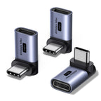 UGREEN 90 Degree Right Angle USB C Adapter 3 Pack for iPhone, MacBook, iPad