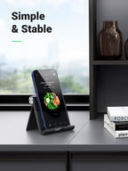UGREEN Phone Stand for Desk Mobile Phone Holder Portable Travel Mount