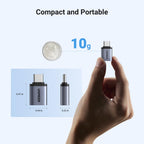 UGREEN USB to USB C Adapter 10Gbps for iPhone, iPad, MacBook, Galaxy 2 Pack