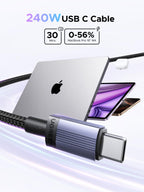 UGREEN 240W USB-C to USB C Cable 3 Pack PD 3.1 USB C Charger Cable, 1M