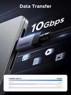 UGREEN USB C to USB-C 3.2 Gen2 Cable 240W Fast Charging, 2M