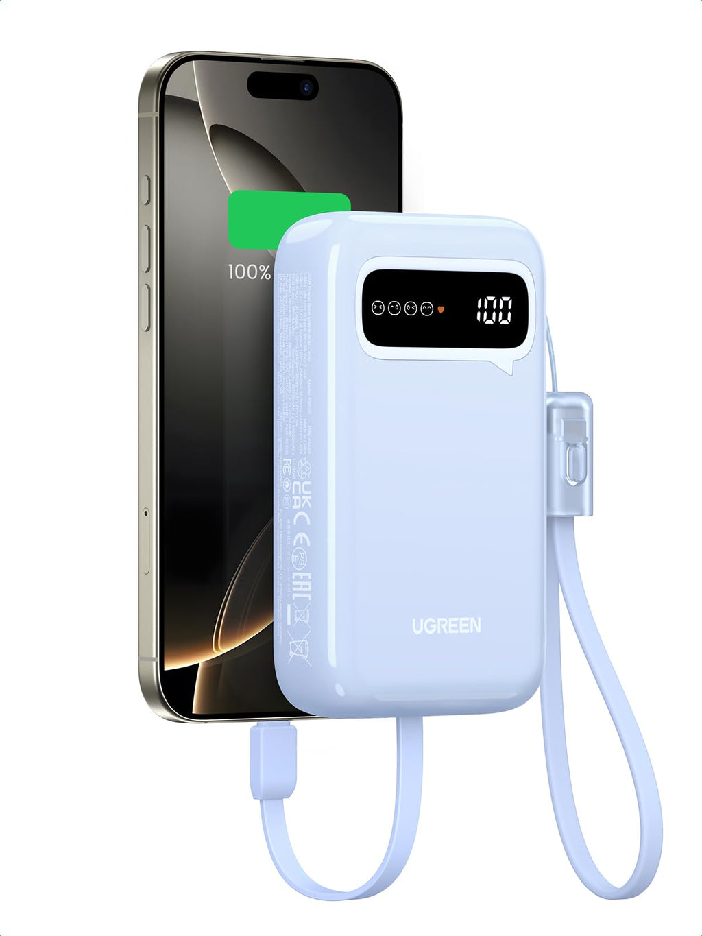 UGREEN Nexode 20000mAh Power Bank Fast Charging Portable Charger