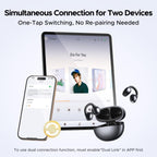 UGREEN ClipBuds Open Ear Headphone Bluetooth 6.0 Clip-on Earphone