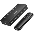 UGREEN HDMI Switch 5 in 1 Out, HDMI Splitter 4K@60Hz with Remote