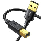 UGREEN USB Printer Cable USB A to B for HP, Canon, Epson, Dell 5M