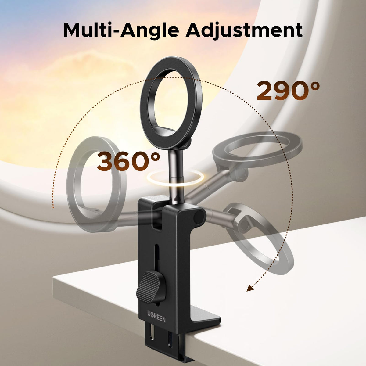 UGREEN Airplane Phone Holder Plane Travel Essential Magsafe Magnetic