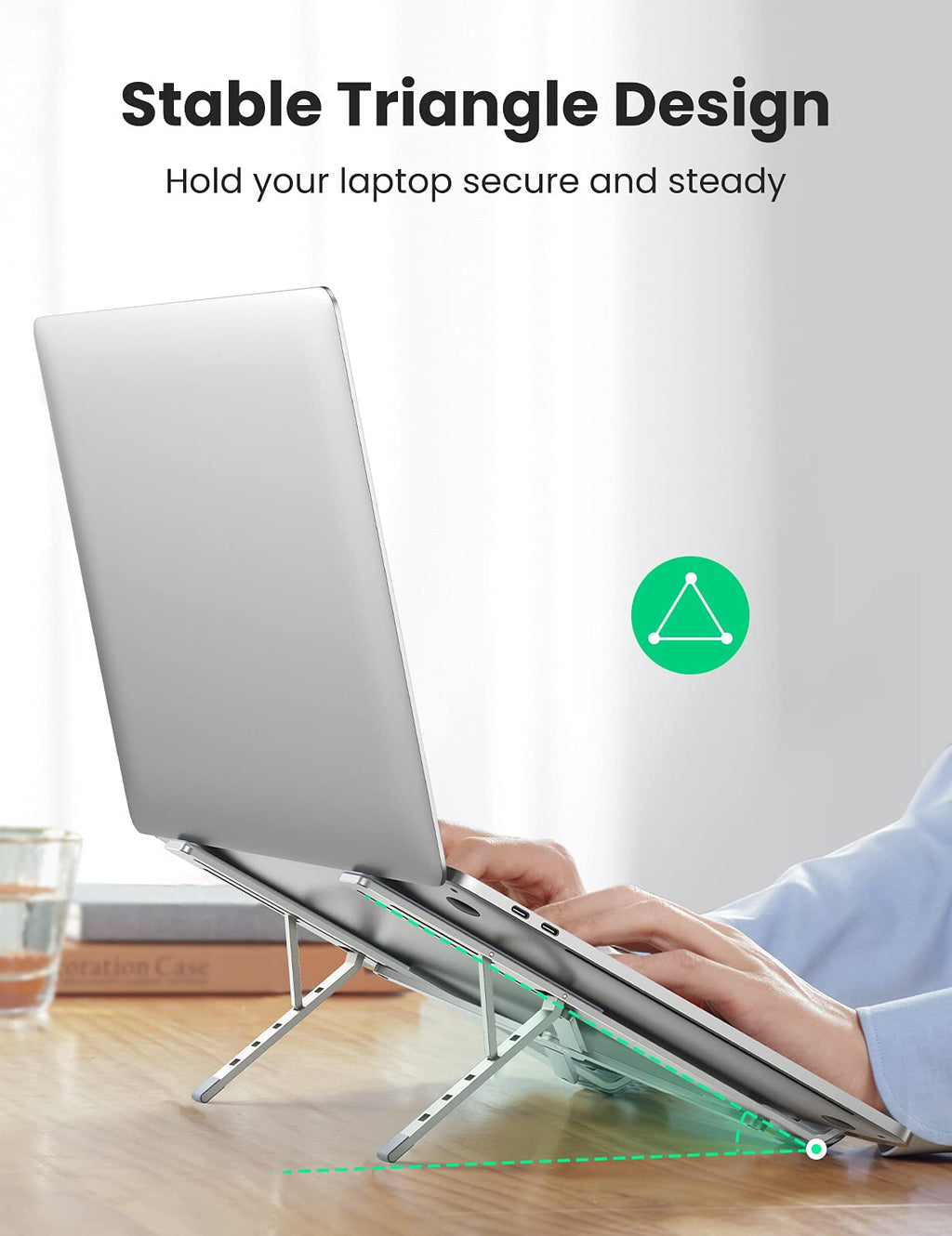 UGREEN Laptop Stand for Desk Adjustable, MacBook Stand