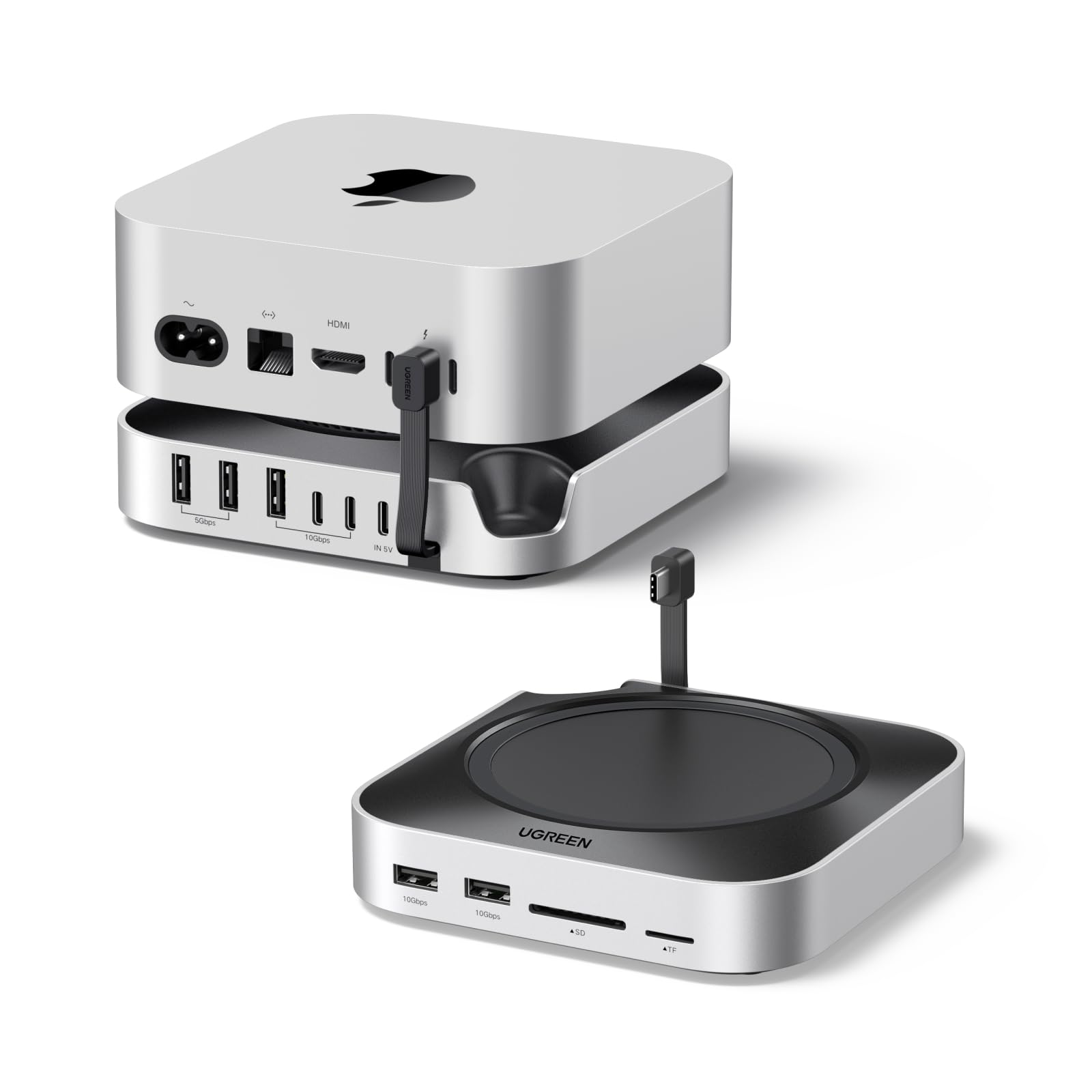 UGREEN Mac Mini M4 Dock (11-Port, 8TB, 10Gbps) | UGREEN UK